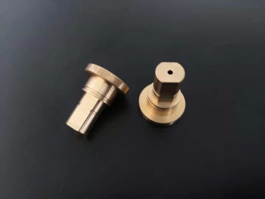 Piezas de encargo de la máquina del torno del CNC de la alta precisión que dan vuelta a latón del metal que muele de aluminio
