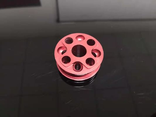 Elementos del motor de la motocicleta del CNC de las piezas de automóvil de la precisión de la galjanoplastia del color que trabajan a máquina