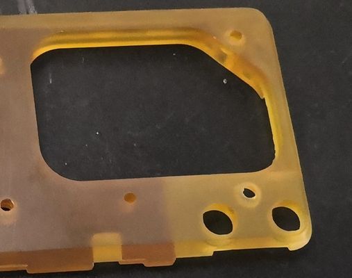 Material plástico conservado piezas del ABS de la PC de la ingeniería de la bomba del motor del motor del CNC del OEM