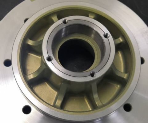 Cubierta posterior del CNC de la máquina de las piezas de ingeniería del motor automotriz de aluminio del servicio