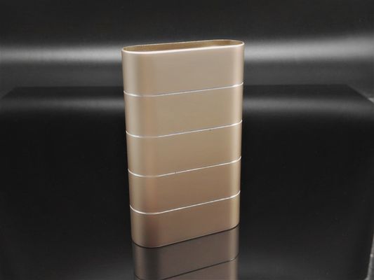 Piezas que muelen anodizadas de oro del CNC de exterior eléctrico del cigarrillo electrónico